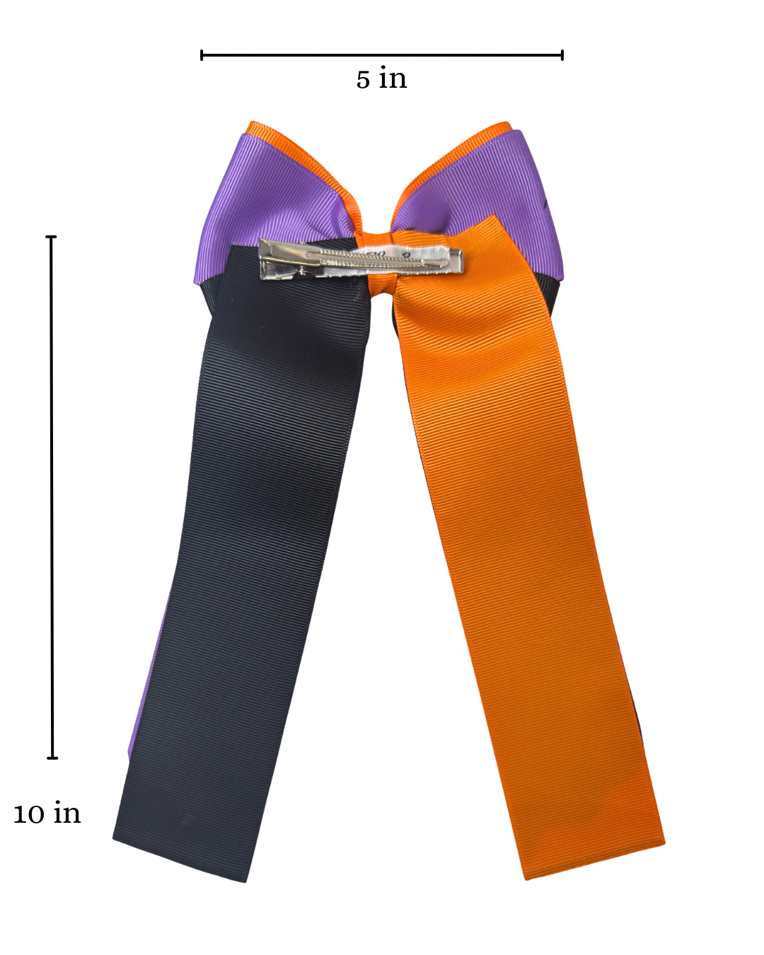 Spooky Cute Halloween Hair Bow - Ghost & Pumpkin Edition