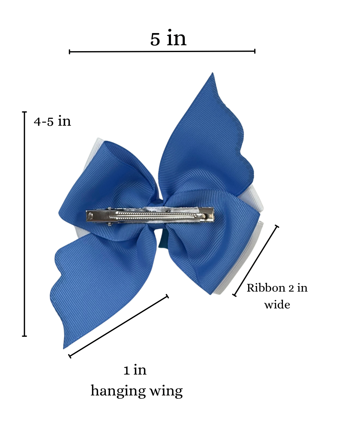 Guatemala Hair Bow With Clay Doll