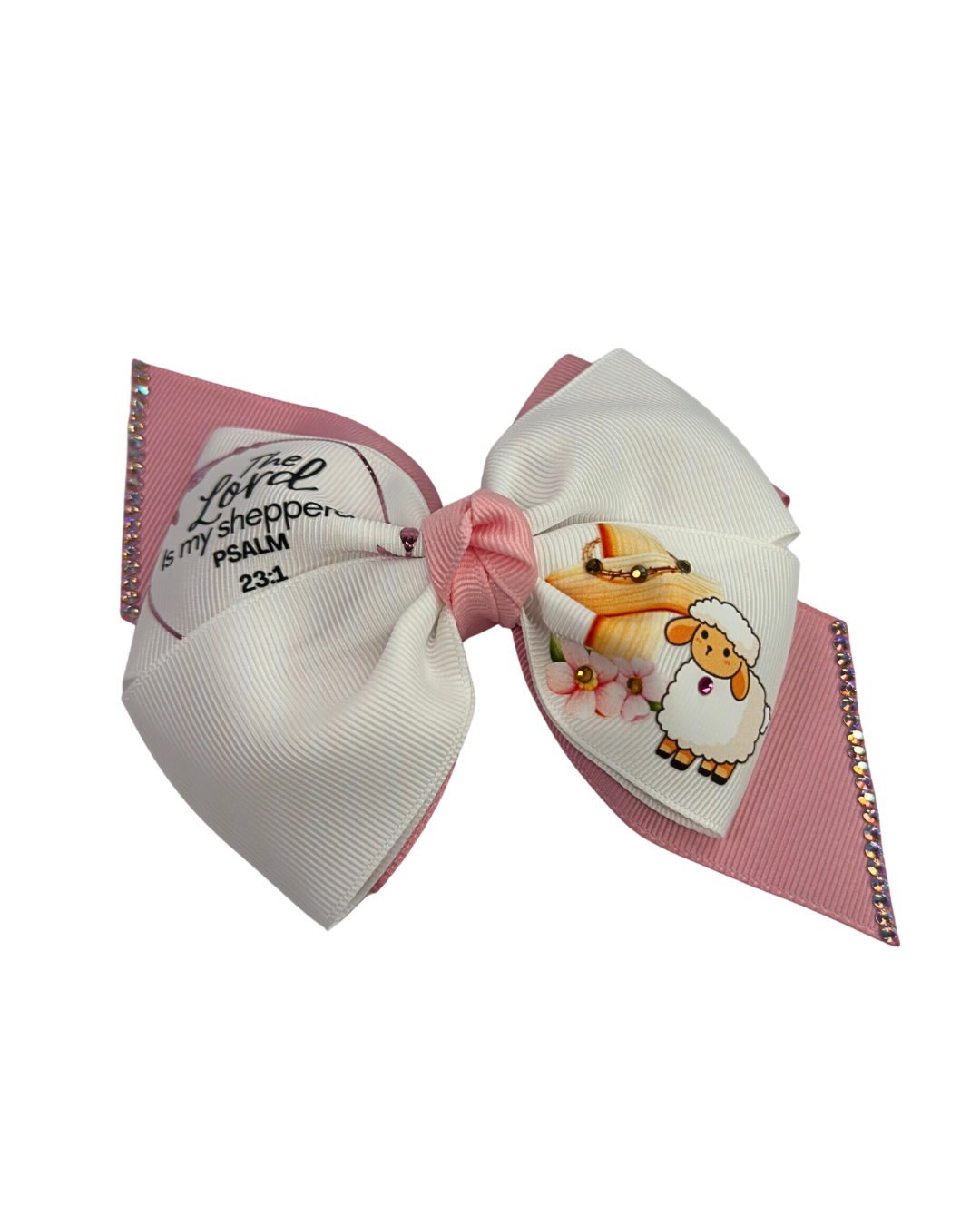 Christian Inspirational Hair Bow