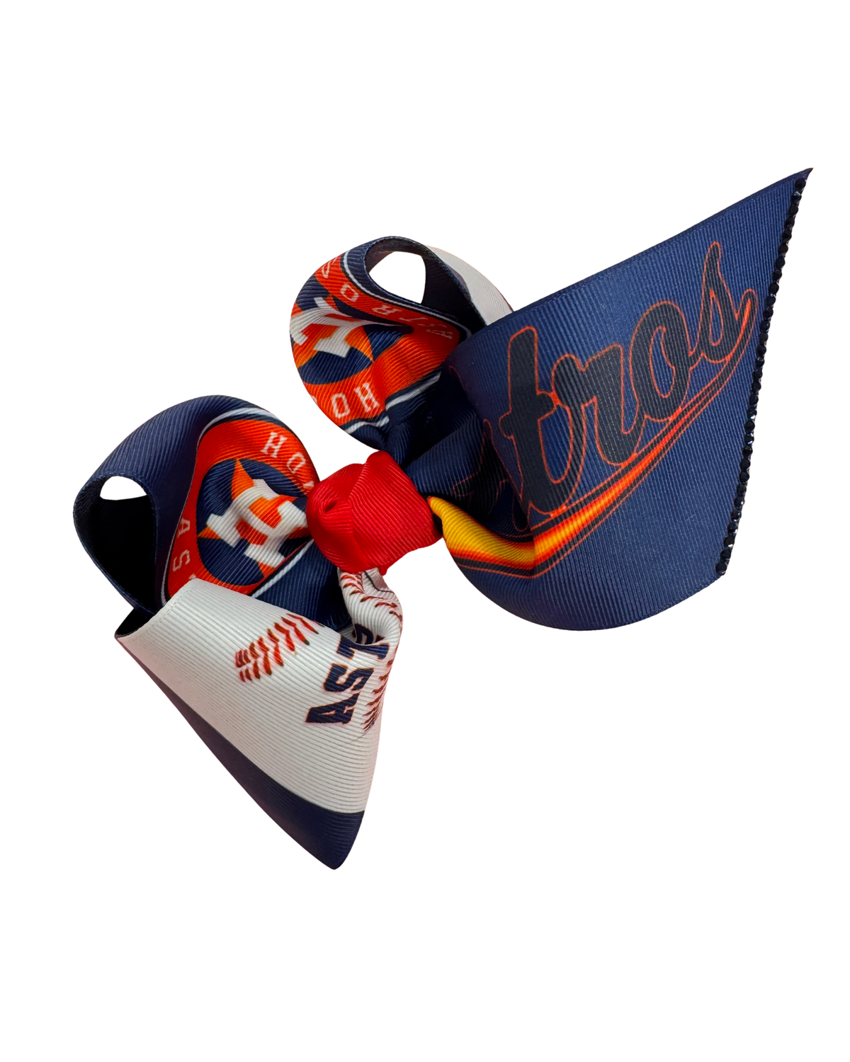 Astros Houston Hair Bow