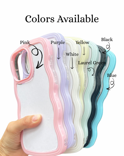 Custom Wavy Border Phone Case