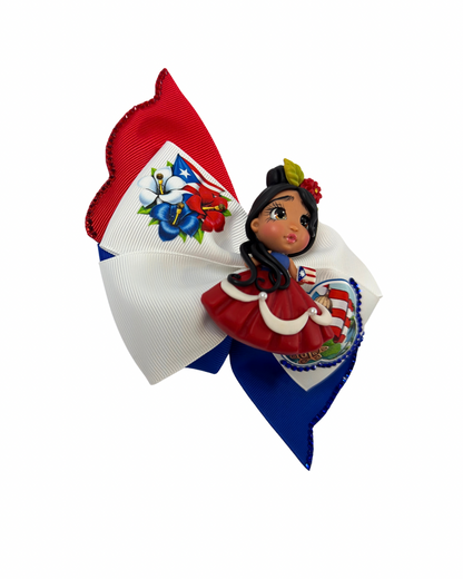 Puerto Rico Hair Bow