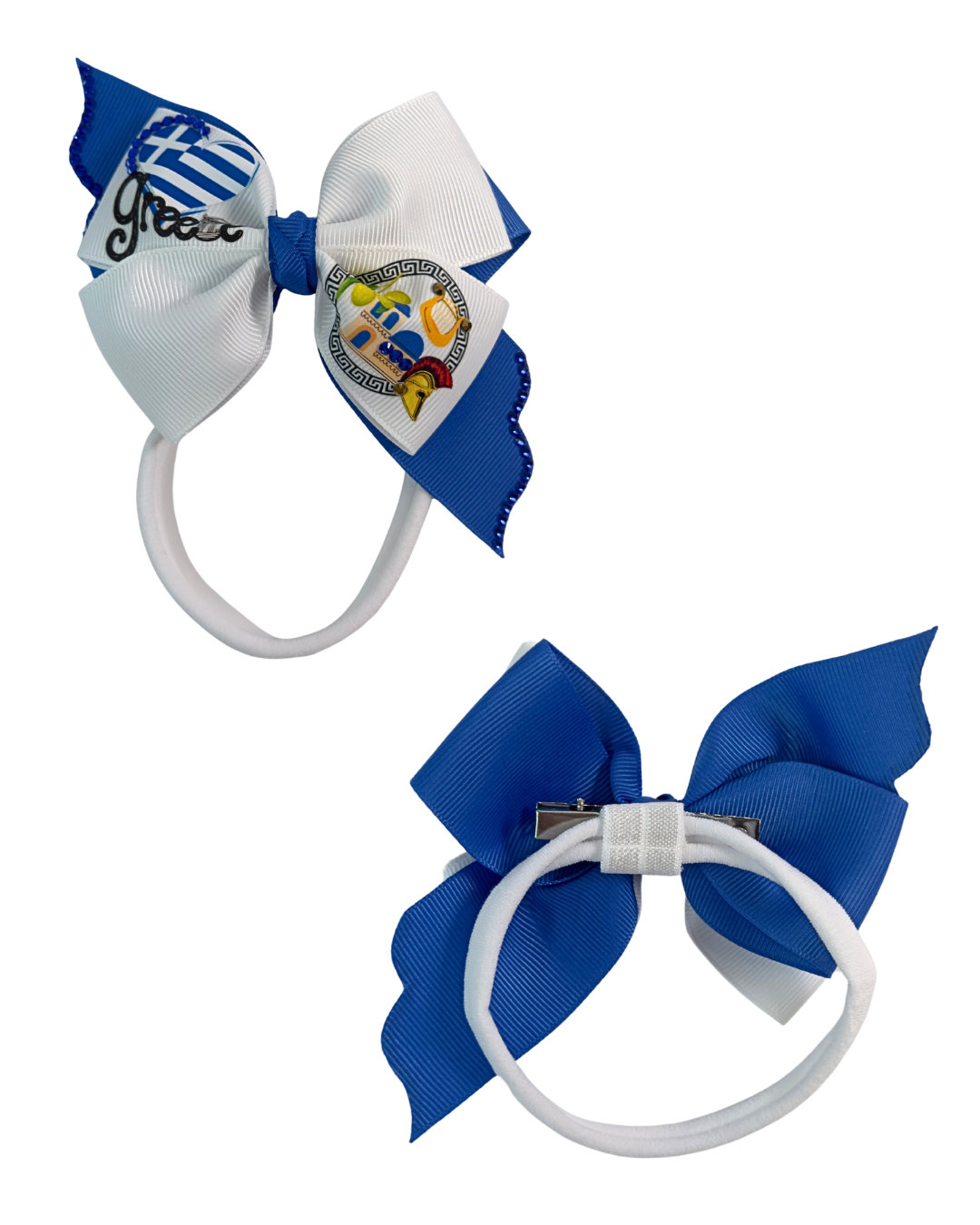 Greece Hair Bow (Greek)