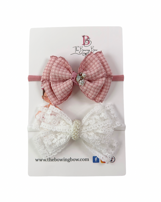 Princess Lace Headbands bows