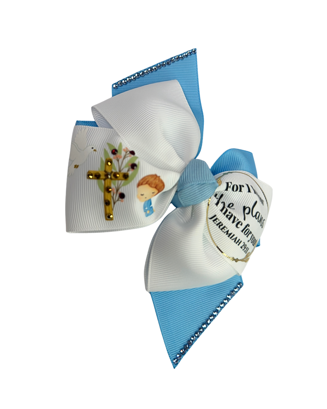 Christian Inspirational Hair Bow