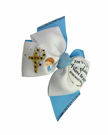 Christian Inspirational Hair Bow