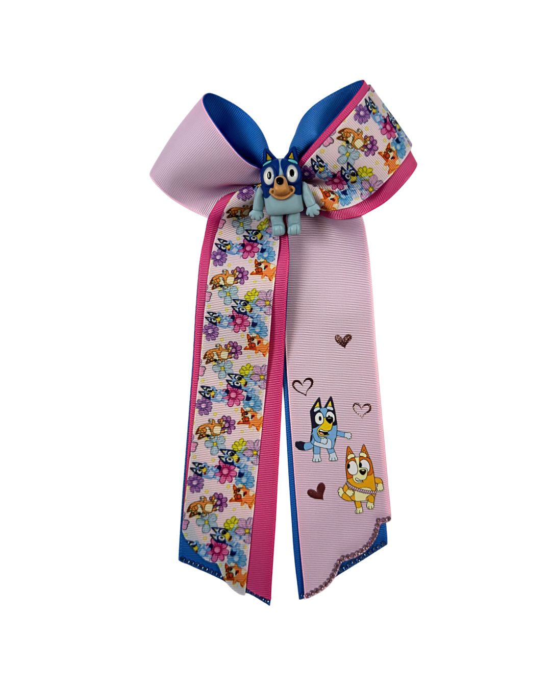 Pink Loving Friends Hair Bow