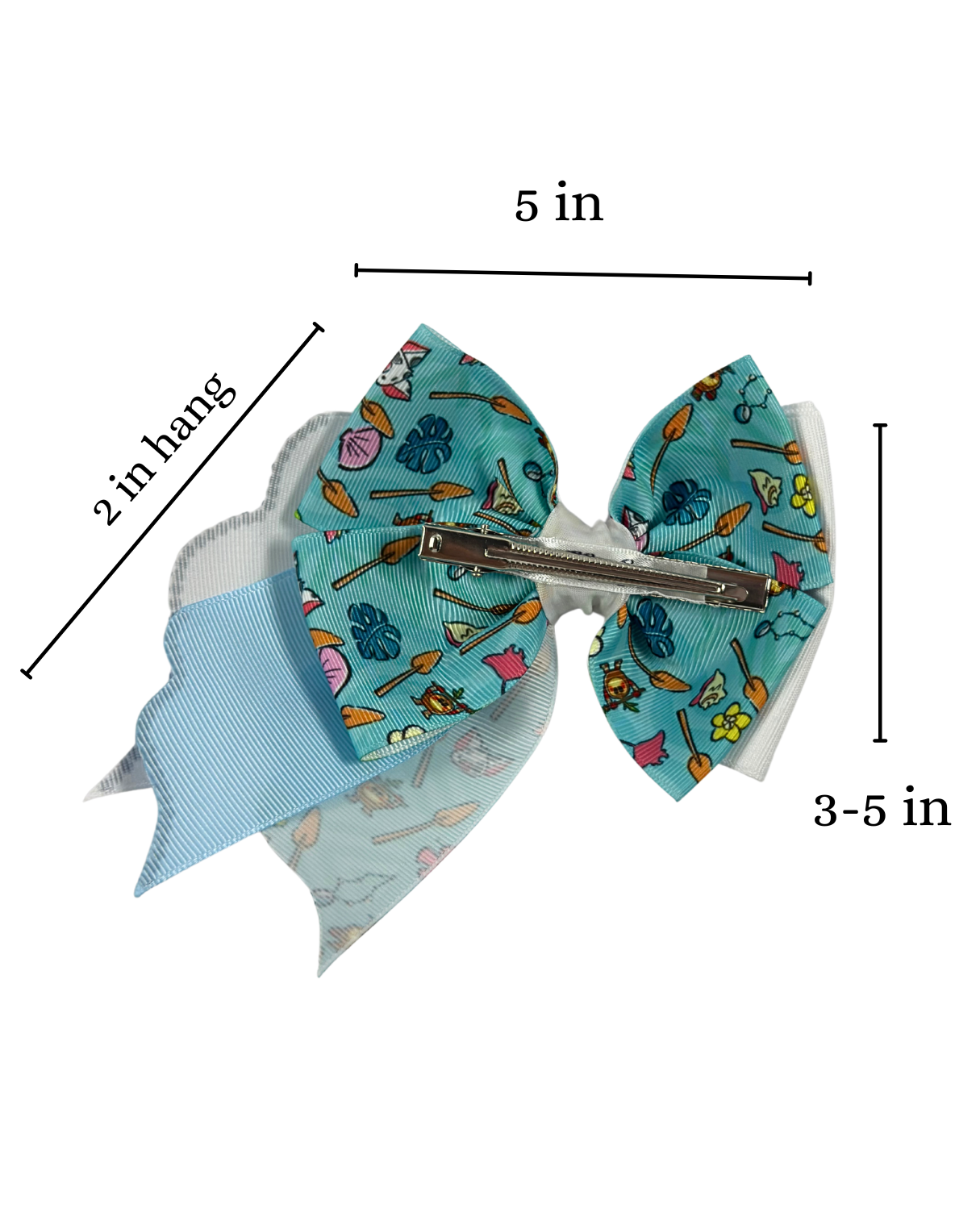 Hawaiian Princess Hair Bow