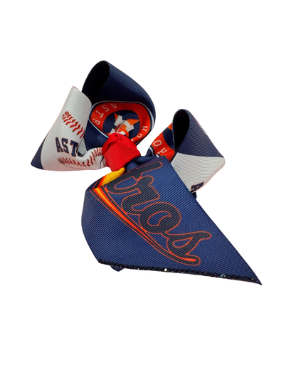 Astros Houston Hair Bow