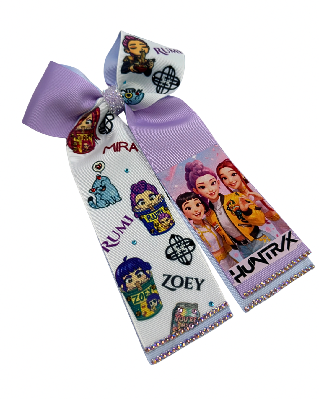 Lavender Hunters Trio Bow