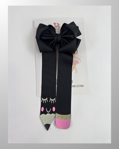 Pencil Hair Bow