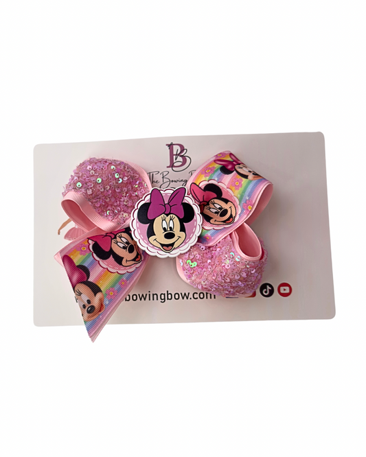 Boutique Hair Bow Minni Sparkles