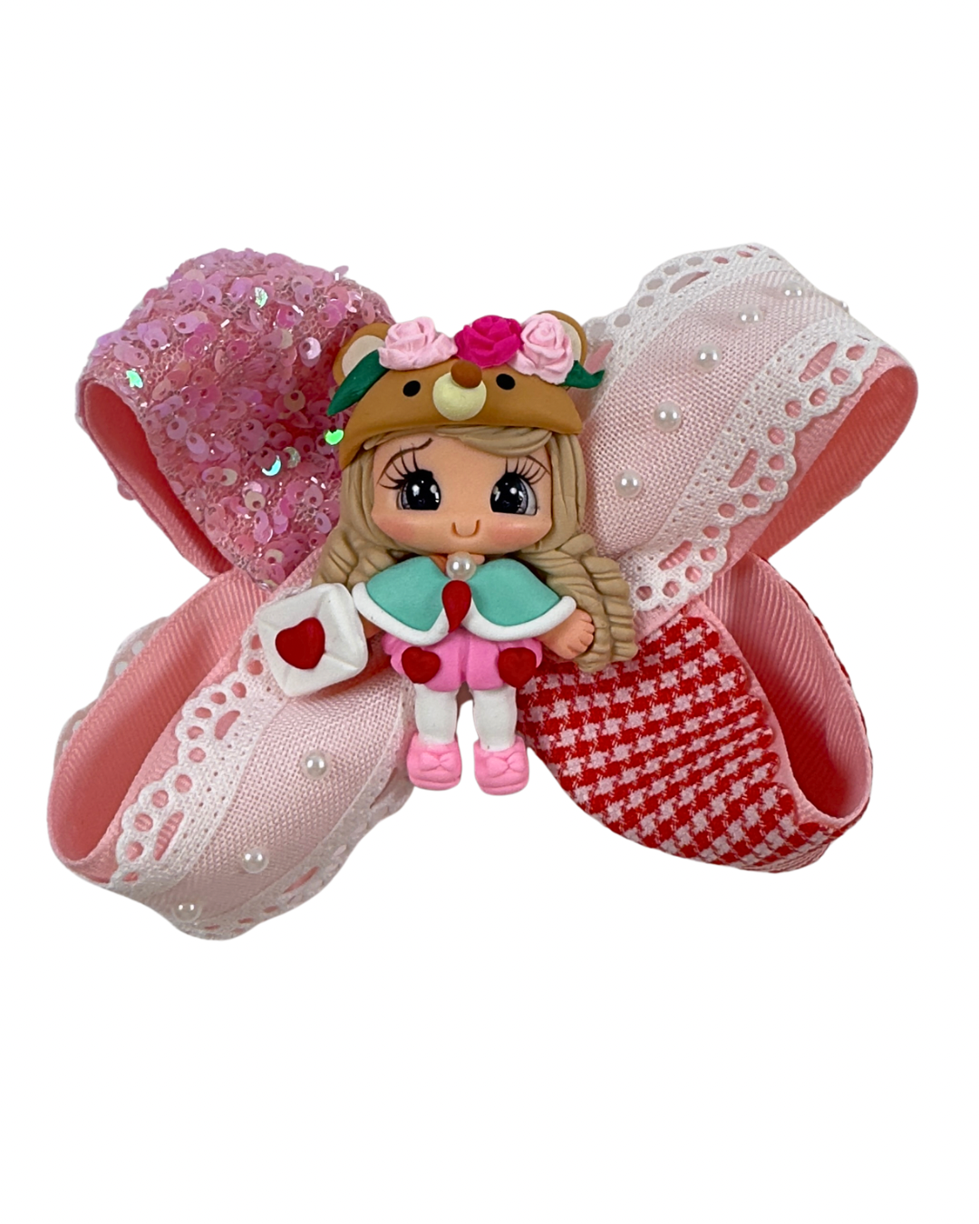 Sweetheart Fairy Bear Bow