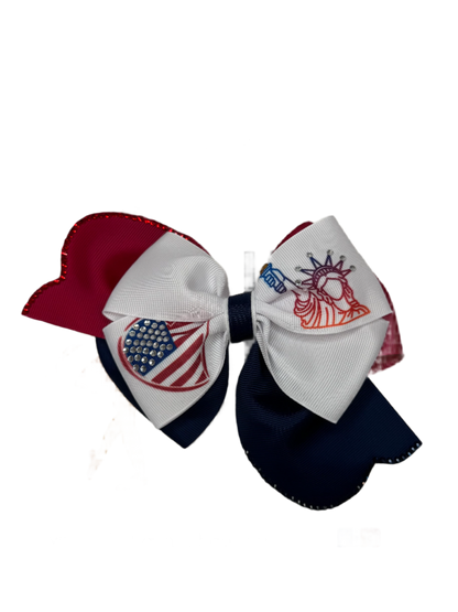 American Liberty Hair Bow