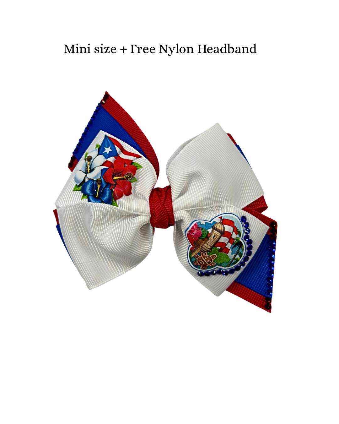 Puerto Rico Hair Bow