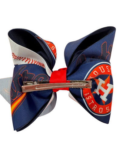 Astros Houston Hair Bow
