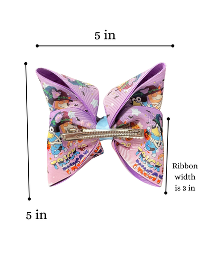 Blue-y in Halloween Hairbow
