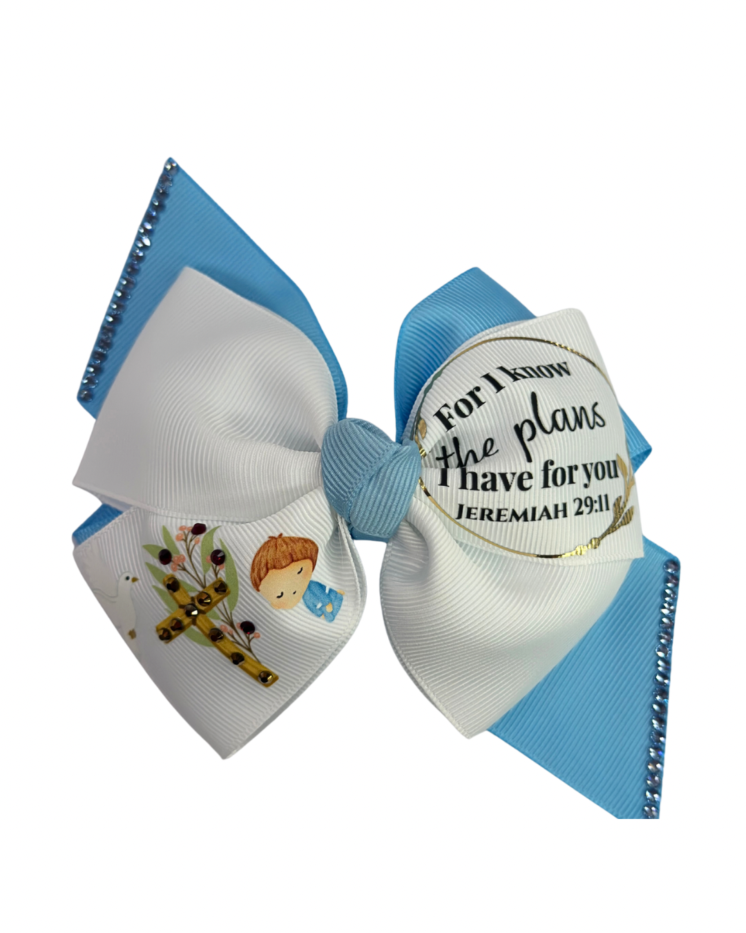 Christian Inspirational Hair Bow