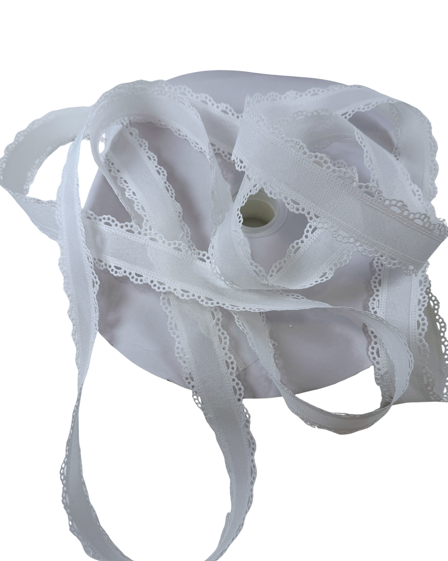 Scallop white edge Ribbon(5yards)
