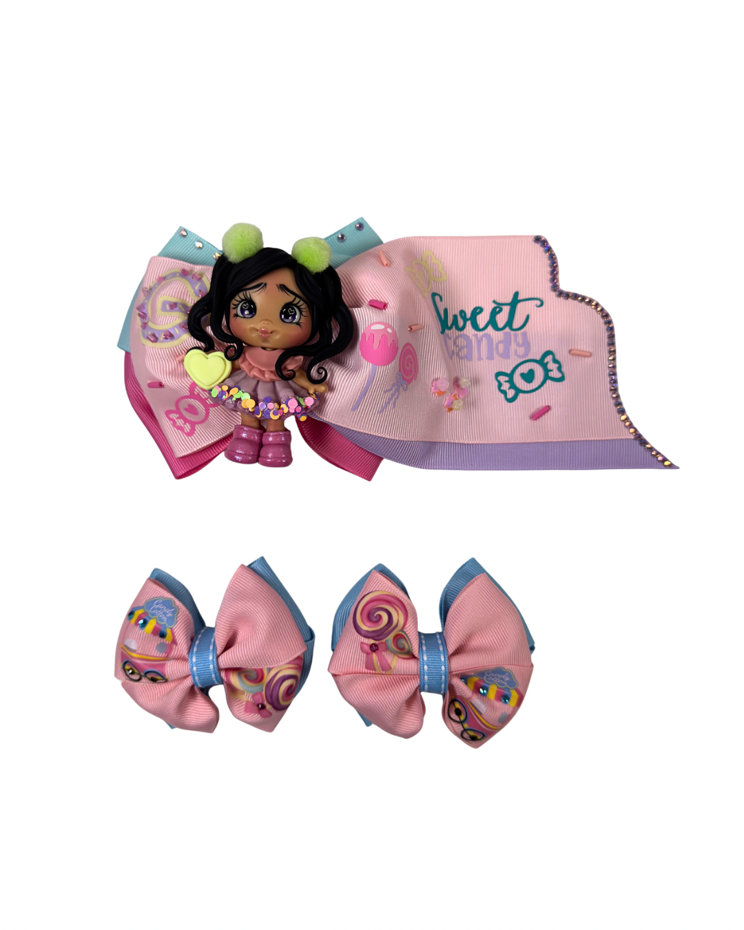 Sweet Hair Bow Set
