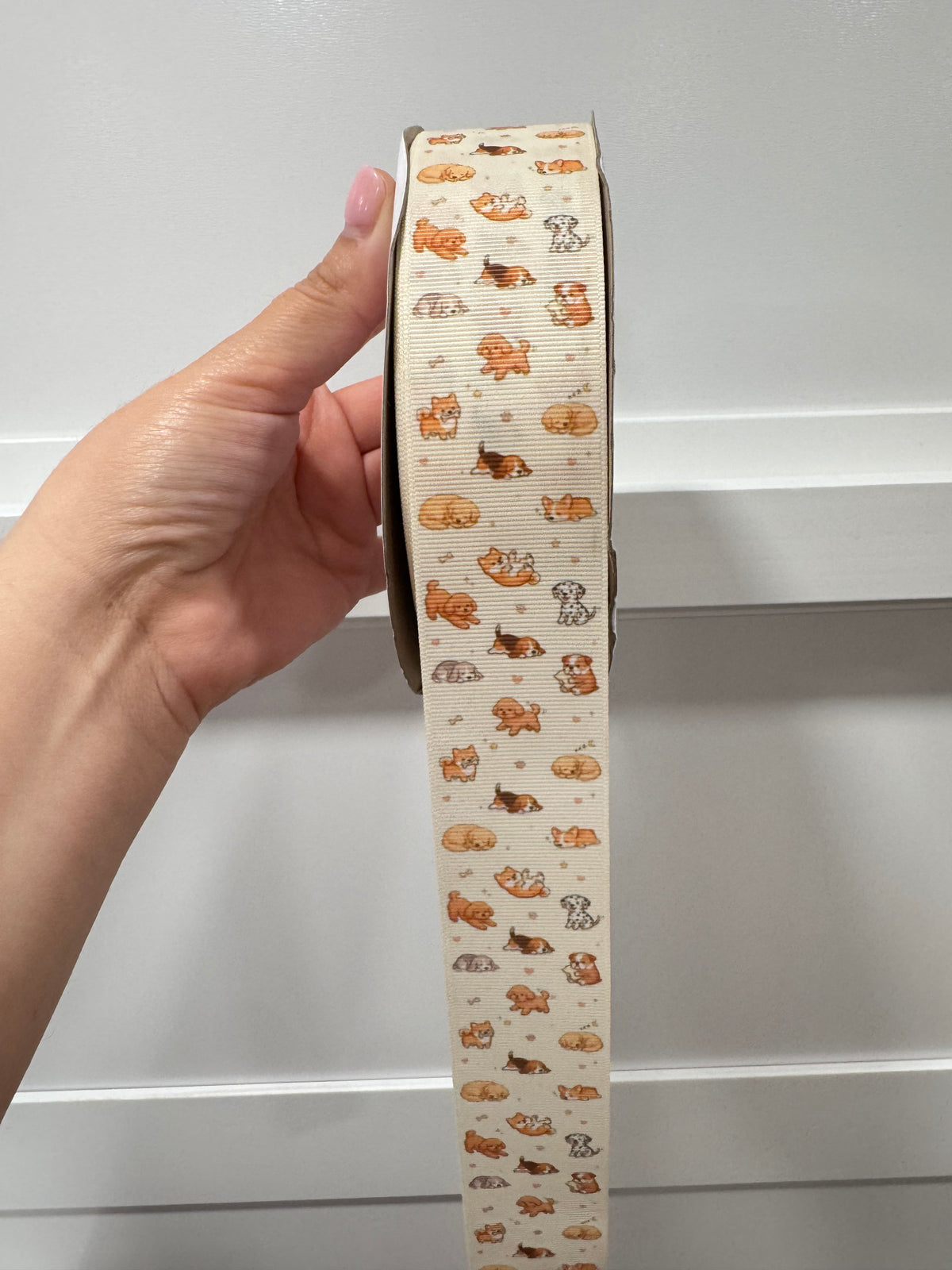 Printed Ribbon 1.5 in doggie lover