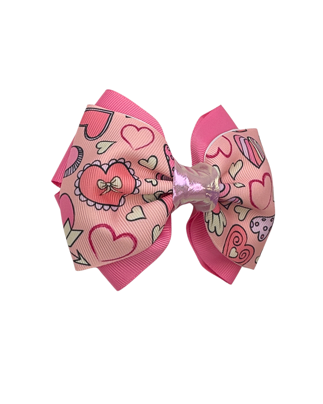 Pink Coquette Hair Bow