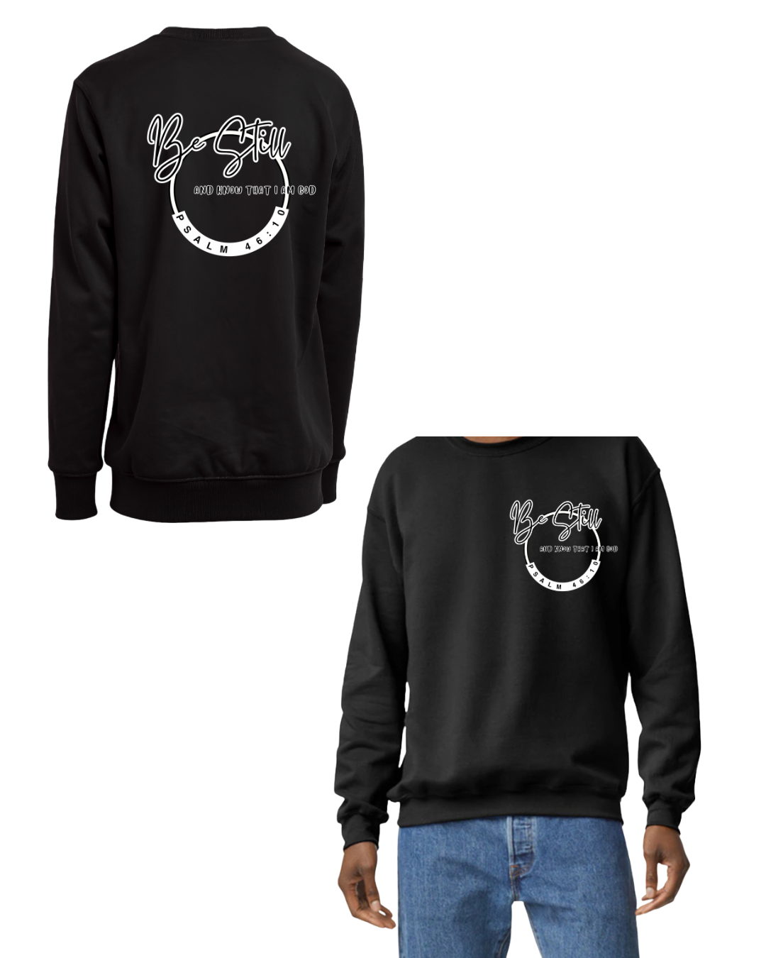 Be Still Crew Neck Sweater