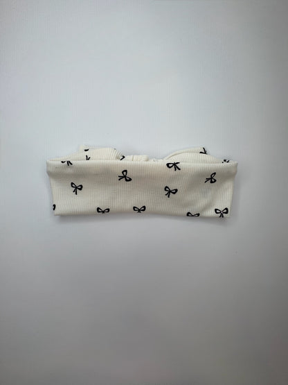 Classic Bow Print Headband