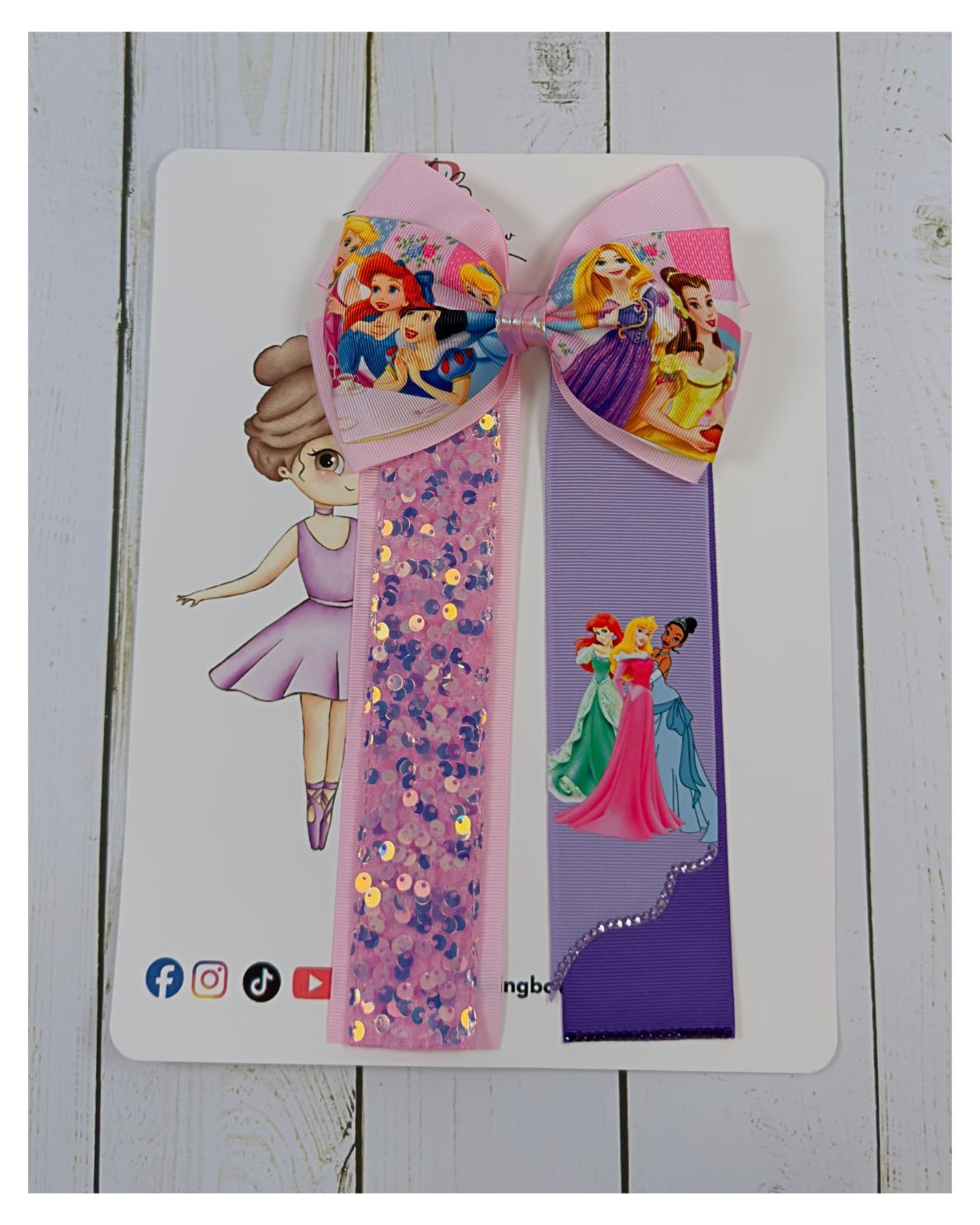 Princesses and Sparkles Bows