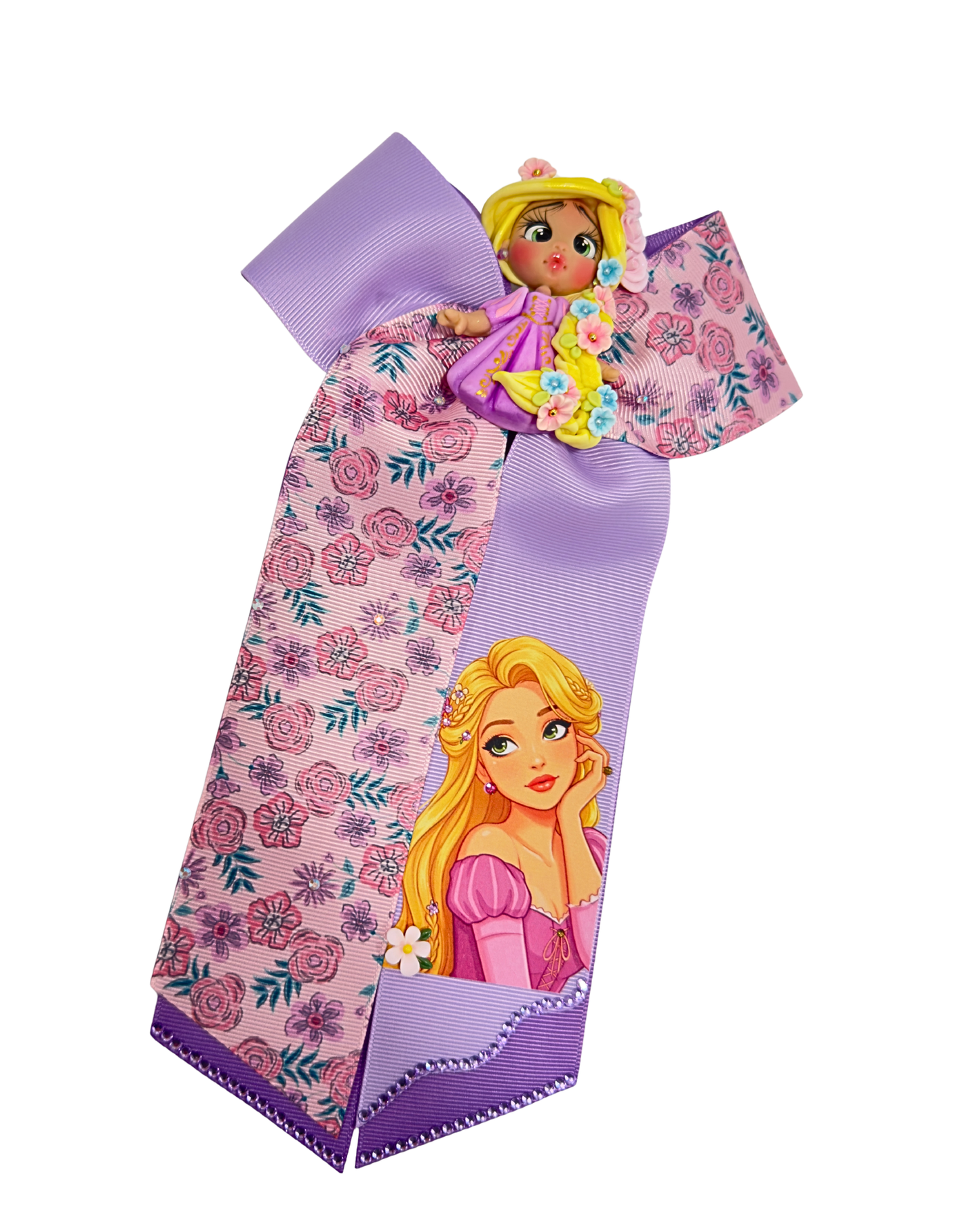 Braided Blonde Princess Hair Bow