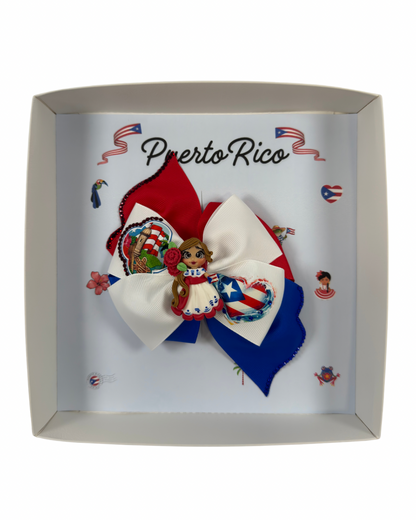 Puerto Rico Hair Bow