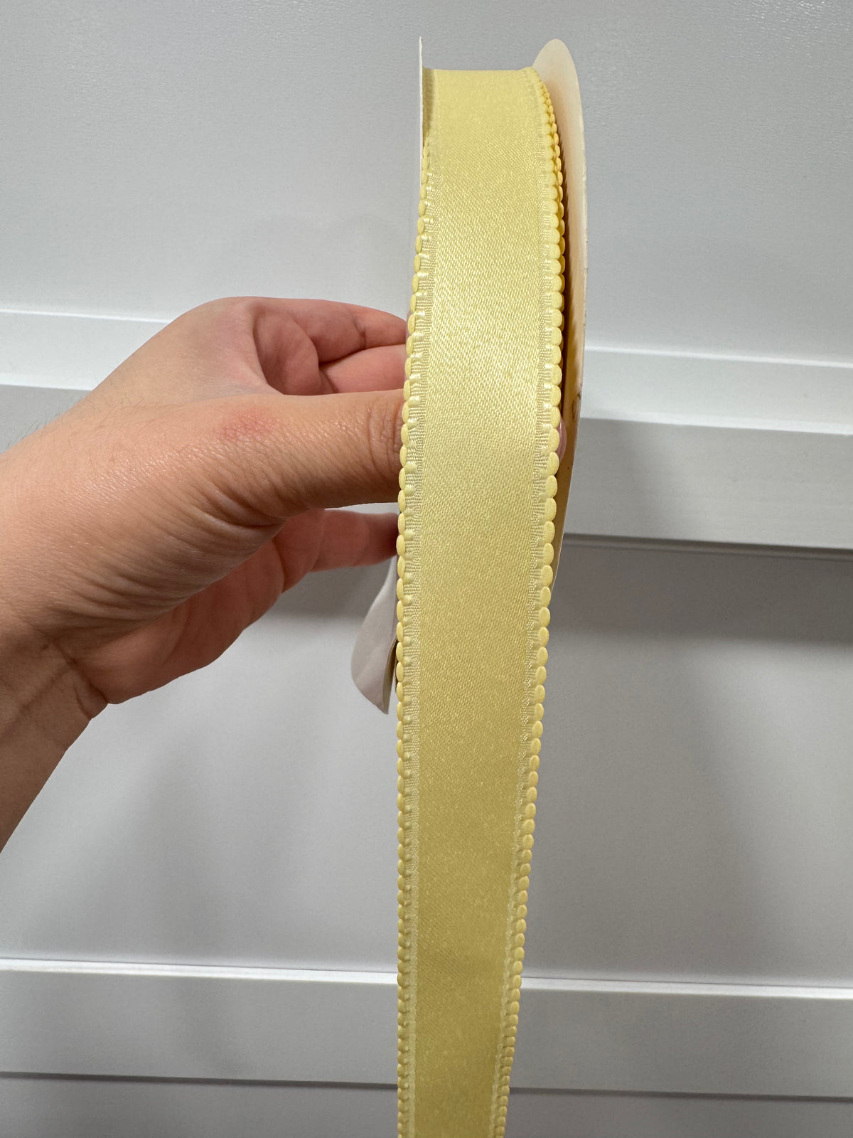 Satin wavy Edge Ribbon