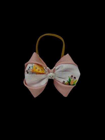 Bunny hair clip/headband