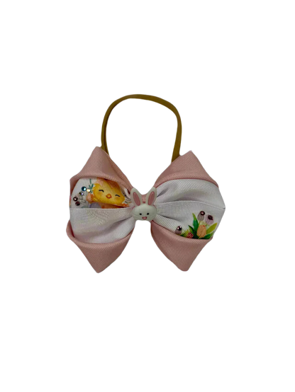 Bunny hair clip/headband