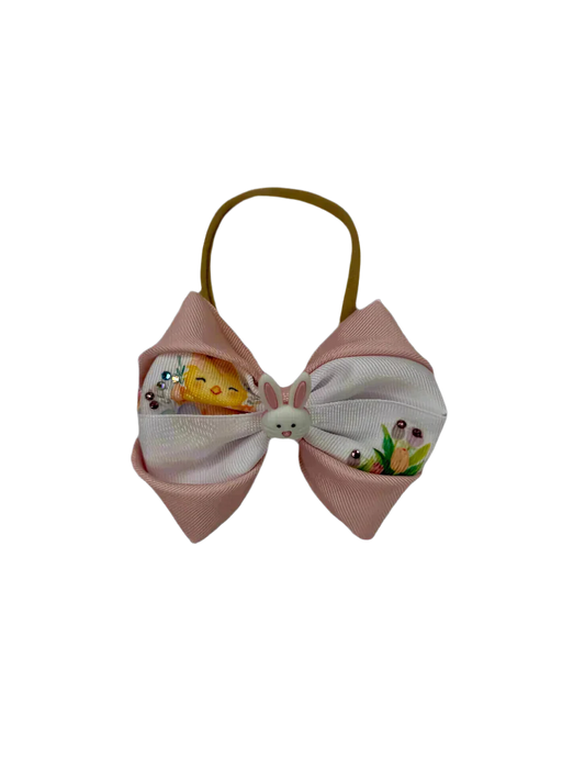 Bunny hair clip/headband
