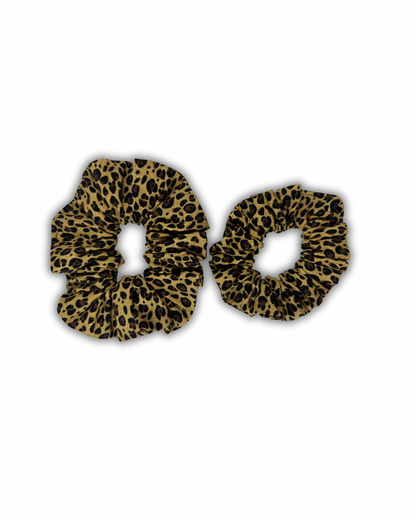 Leopard Scrunchie