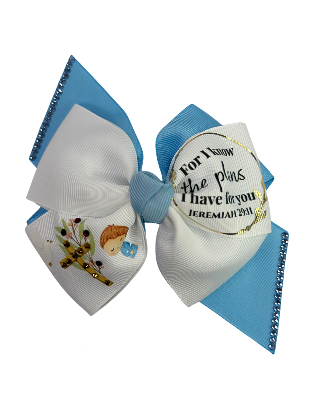 Christian Inspirational Hair Bow