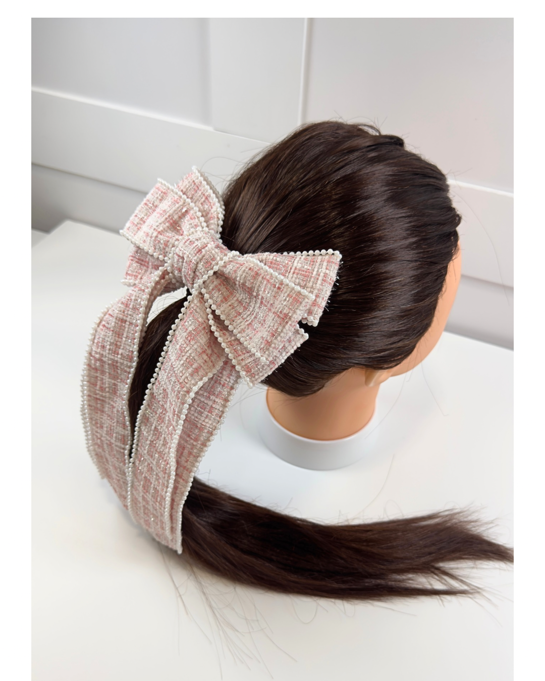 Chanel meets coquette Hair Bow