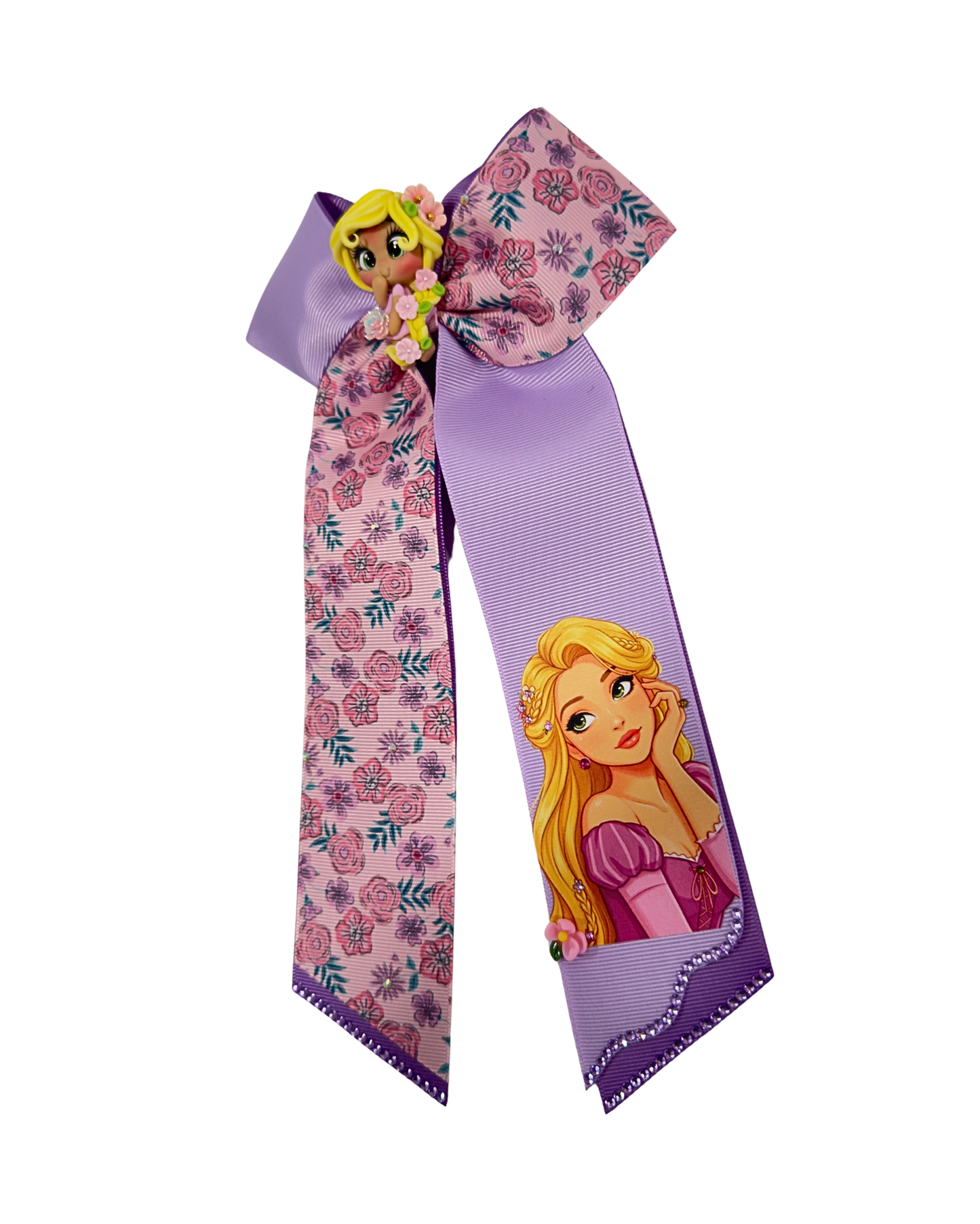 Braided Blonde Princess Hair Bow