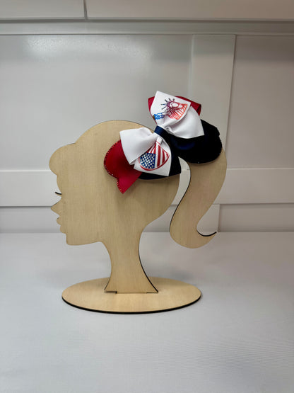 American Liberty Hair Bow