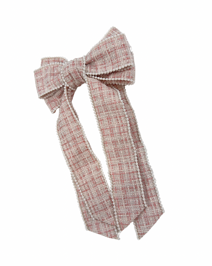 Chanel meets coquette Hair Bow