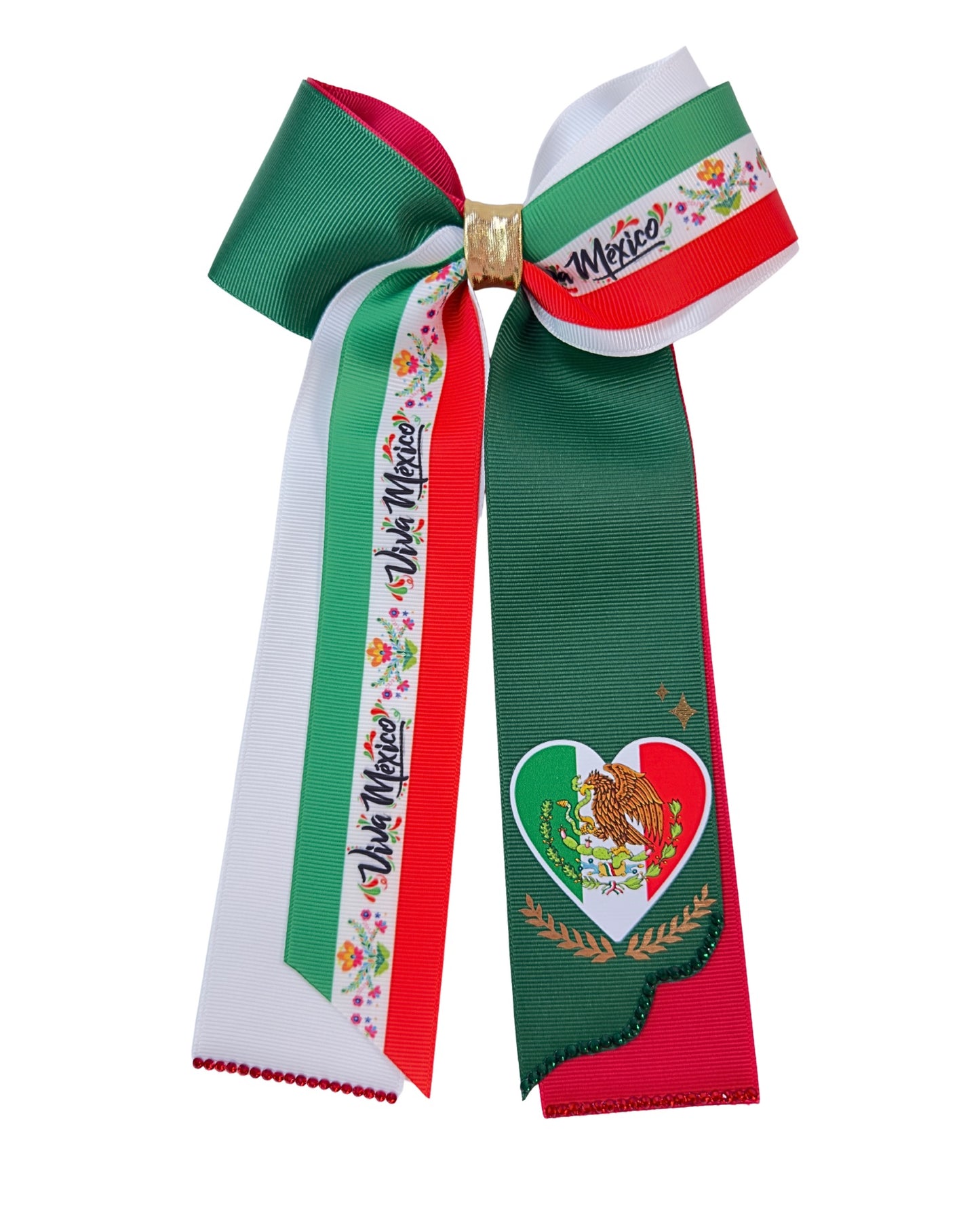 Mexican Hair Bow - Viva Mexico Edition