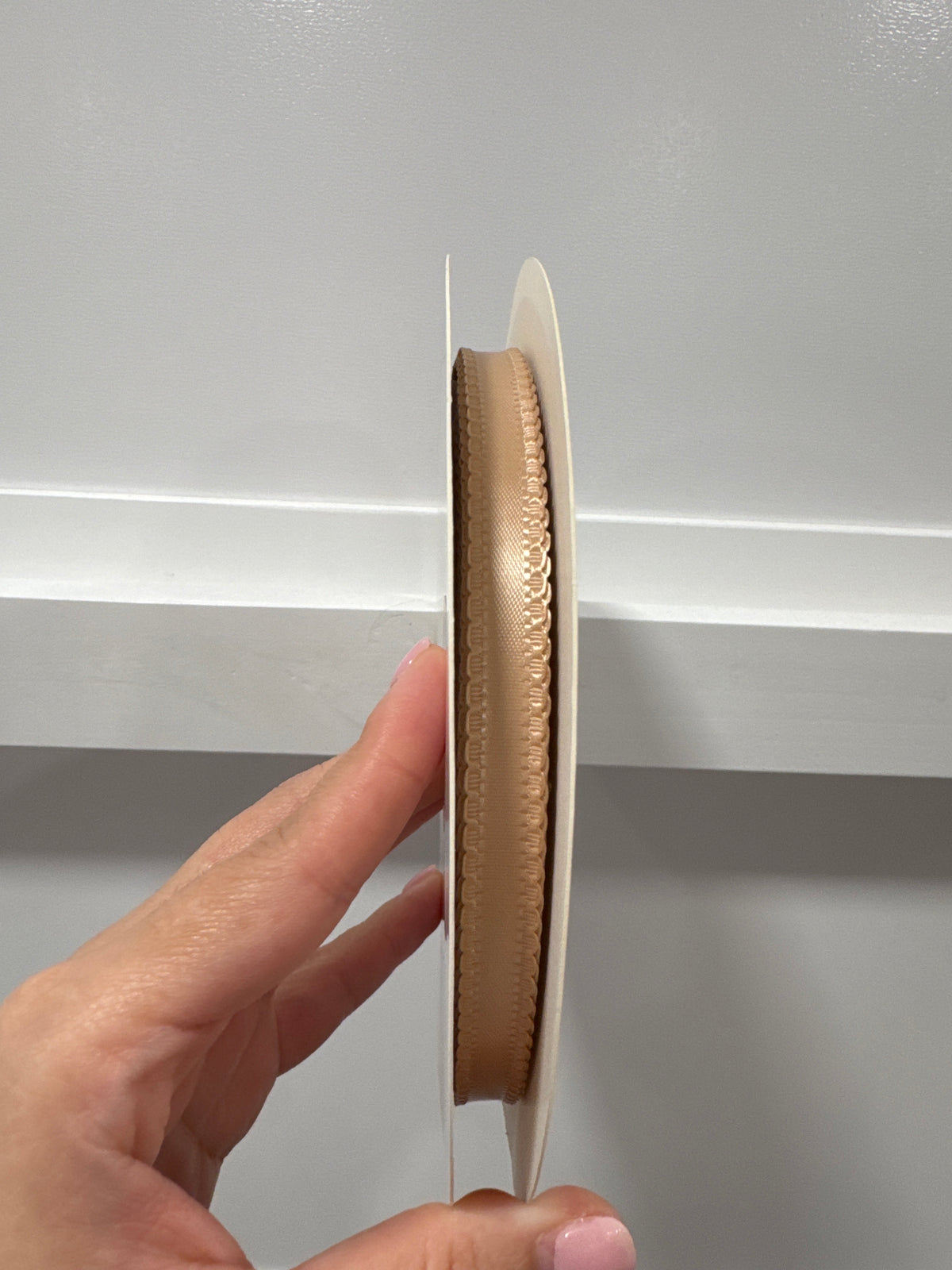 Satin wavy Edge Ribbon