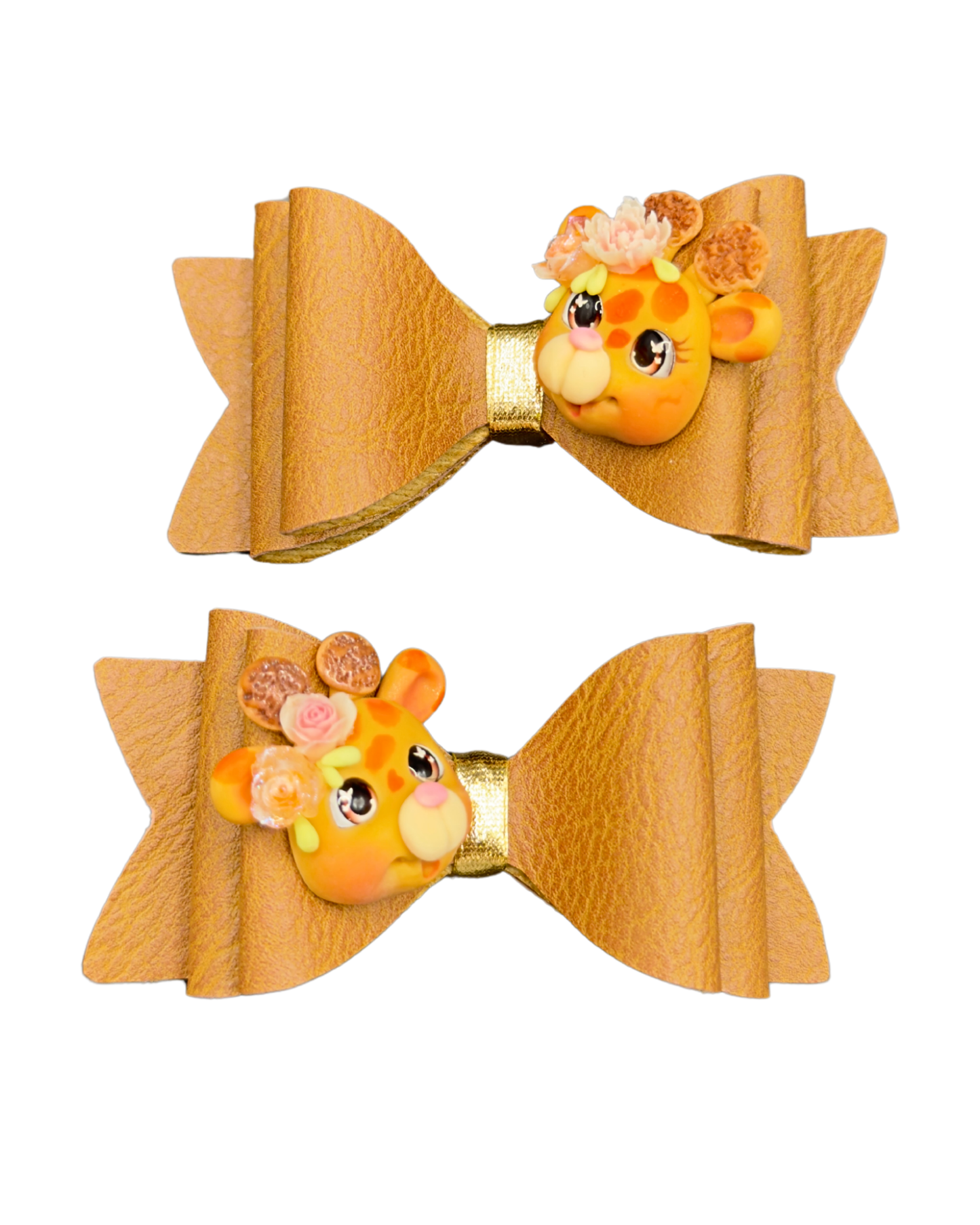 Giraffe Safari Bow Set