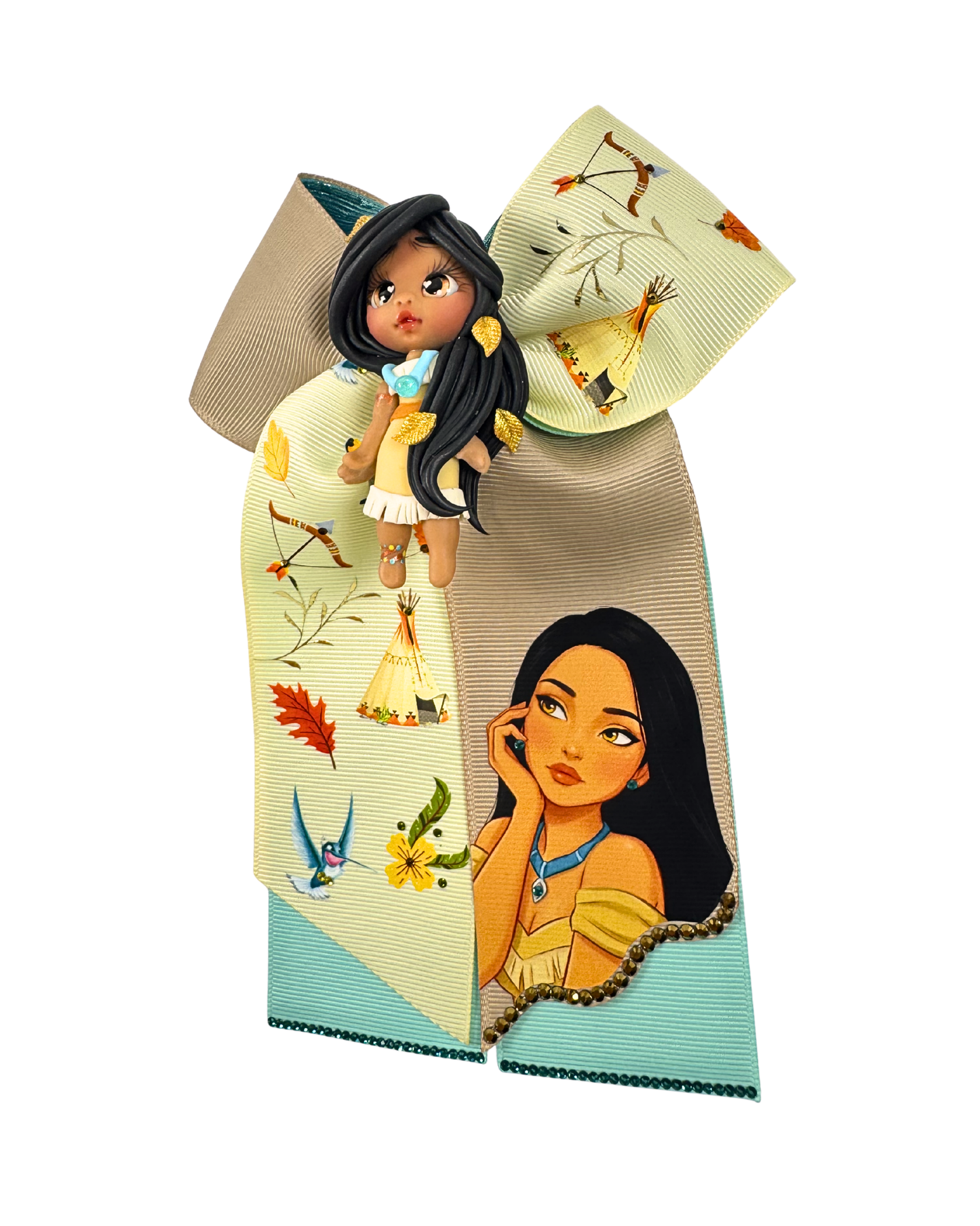 Indian princess Hair Bow