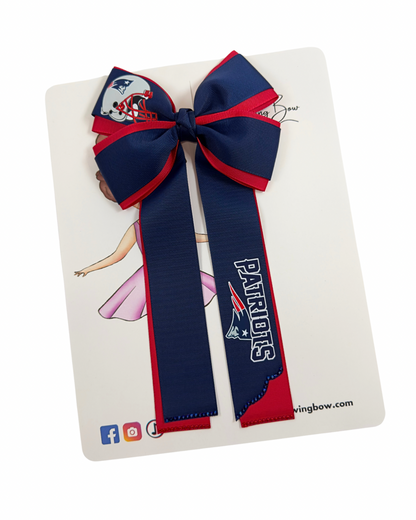 Last night Boston game Hair Bow
