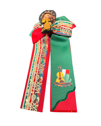 Mexican Mariachi Hair Bow (limited edition)