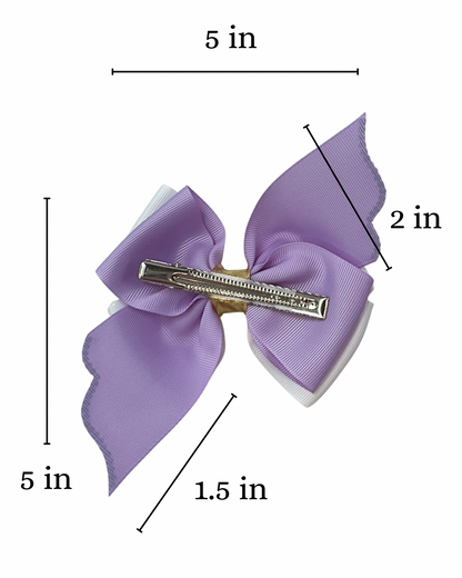 Christian Hair Bow (He is Risen)