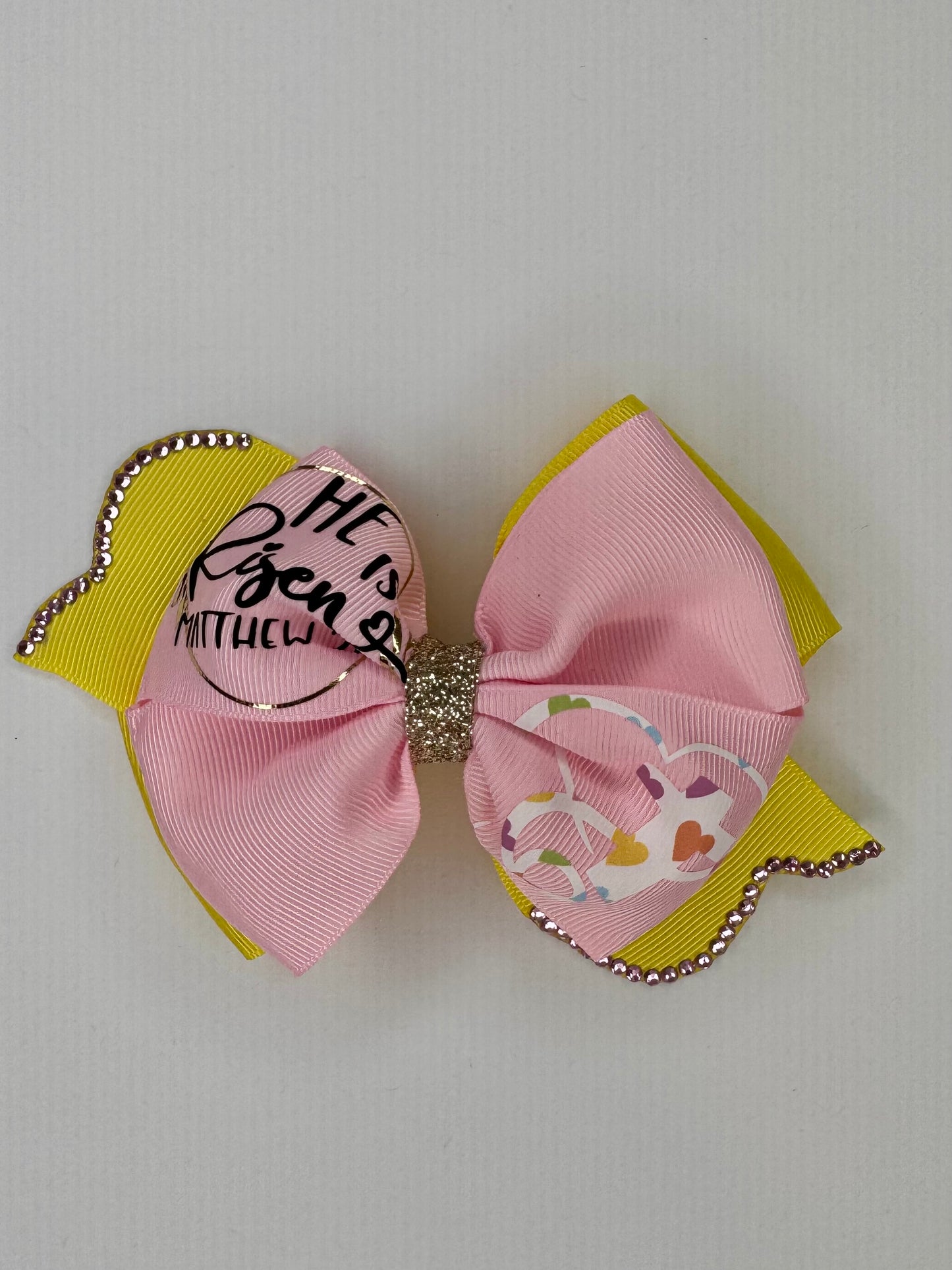 Christian Inspirational Hair Bow