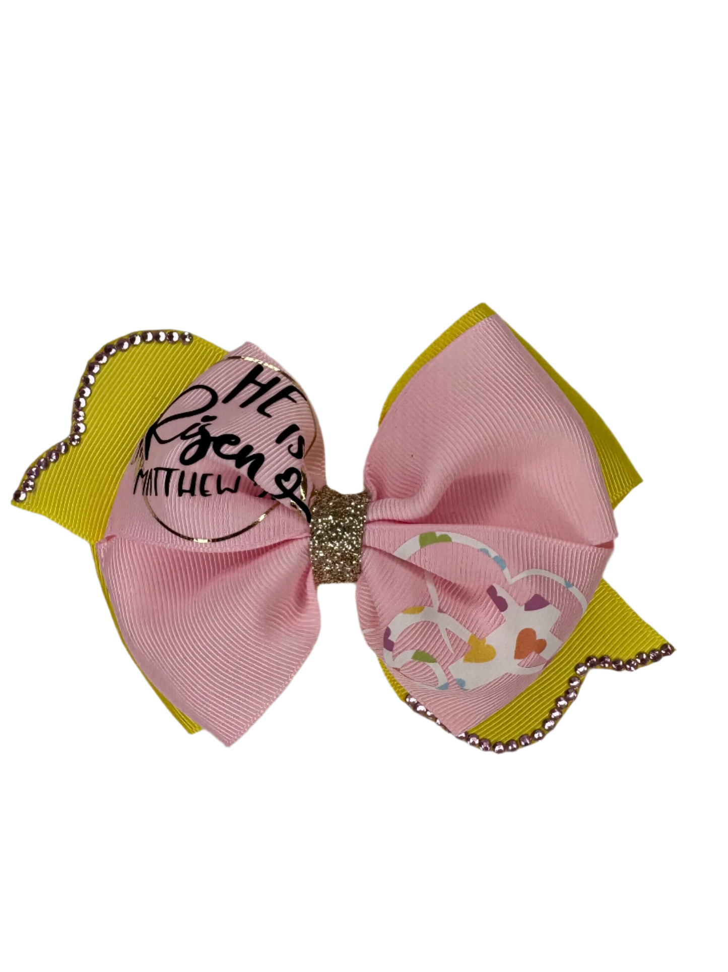 Christian Inspirational Hair Bow